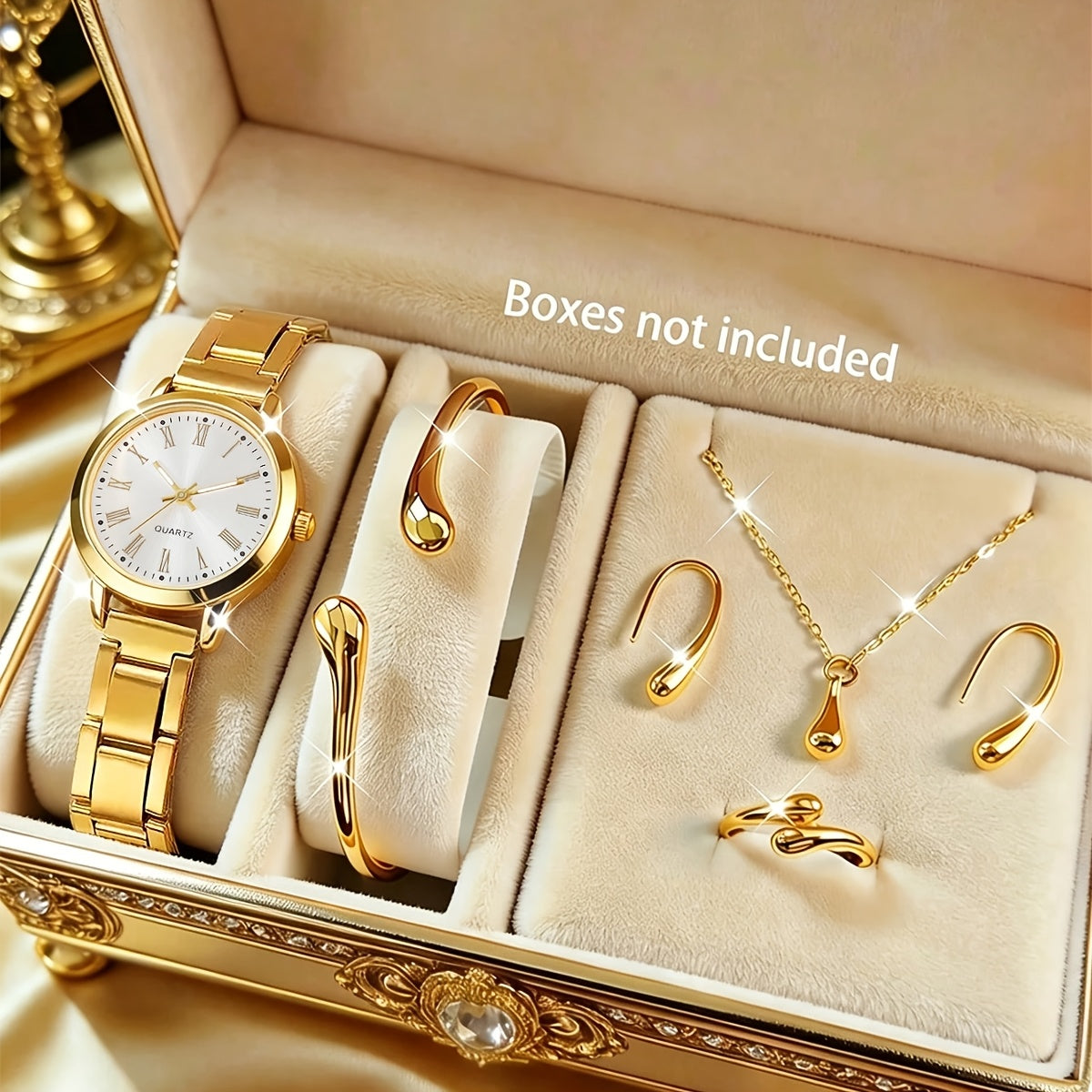 Aurora Gold — The 5-Piece Set That Makes You a Queen - TKE