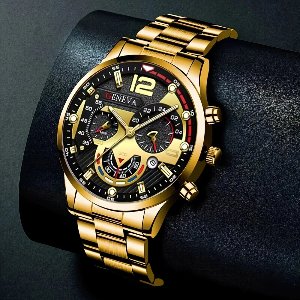Luxury Men’s Watch Set – Timeless Style & Power - ZW