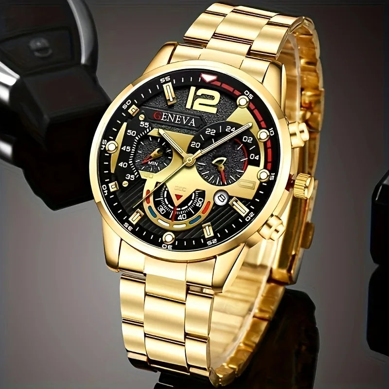 Luxury Men’s Watch Set – Timeless Style & Power - ZW