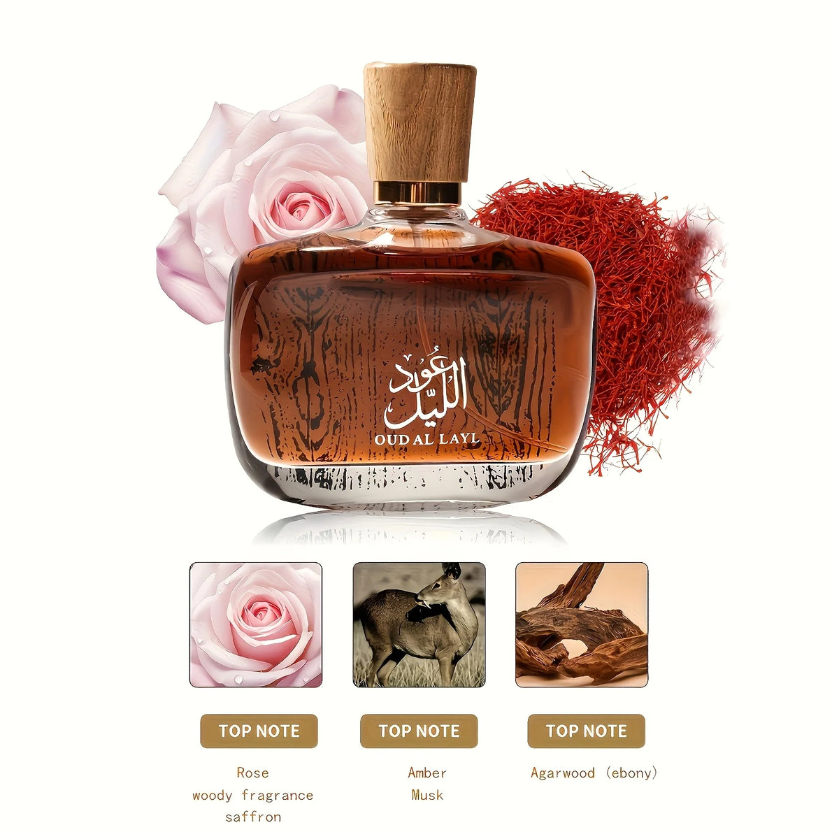 Oud Al Layl – Dubai’s Midnight Luxury | Arabian Unisex Perfume of Power - KE