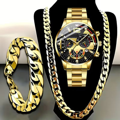 Luxury Men’s Watch Set – Timeless Style & Power - ZW