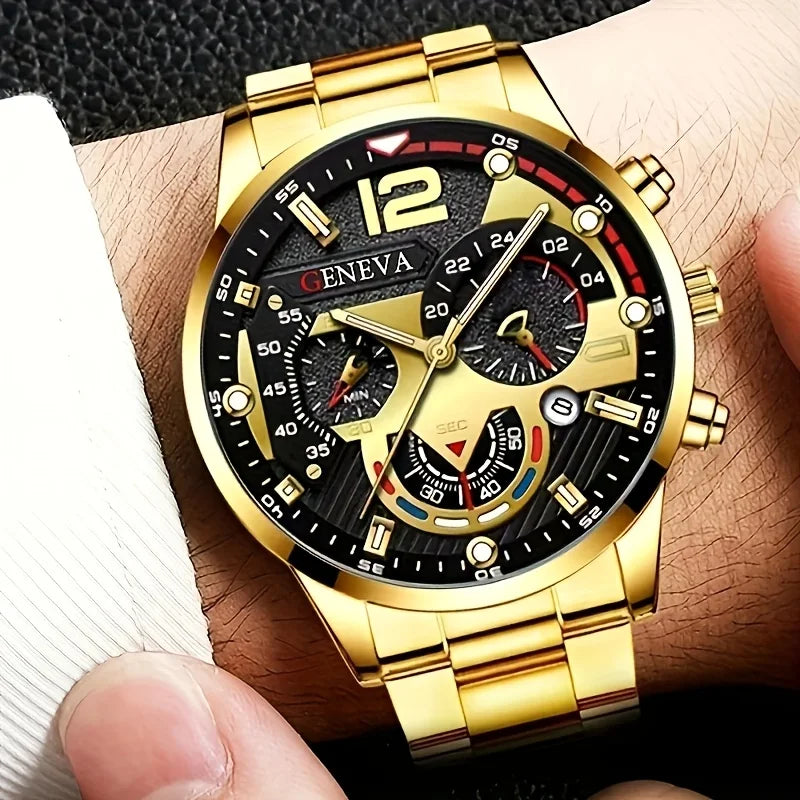 Luxury Men’s Watch Set – Timeless Style & Power - ZW