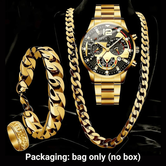 Luxury Men’s Watch Set – Timeless Style & Power - ZW
